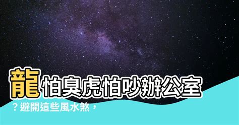 龍怕臭虎怕吵辦公室|辦公室好風水，不求人！